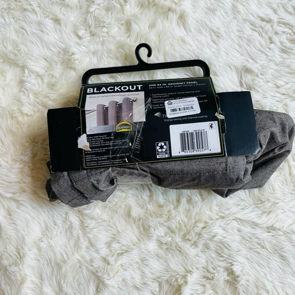 Eclipse Blackout Windsor Smoke Grommet Panel 84" - Picture 5 of 7